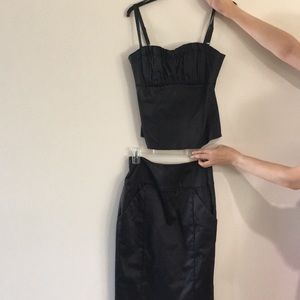 Top and skirt set